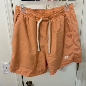 Nike Men's Peach Athletic Shorts